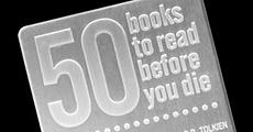 Метален разделител “50 книги”