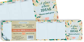 Бележник с листове за откъсване - Forget-me-not-pads - A place where ideas bloom and grow
