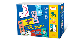 Детско домино с Динозаври