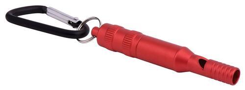 Signal whistle with storage capsule