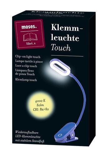 Reading light with clip