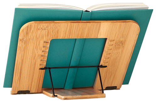 Bamboo book stand