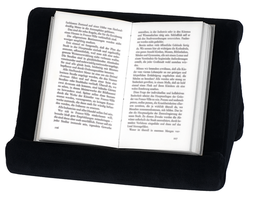 Plush book stand