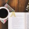 Метален книгоразделител Буква А