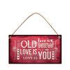 Love is old. Love is new. Love is all. Love is you