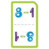 Math war. Learn subtraction up to 9