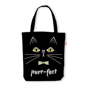 Flat bottom cotton bags | Purr-fect