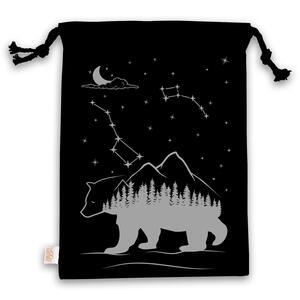 Book lover tote bag | Forest bear