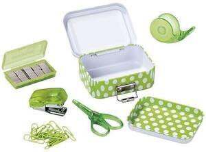 Mini polka dot office kit