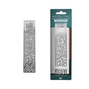 Book Time | Metal bookmark Filled with hearts