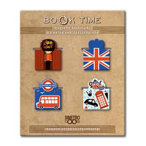 Book Time | Magnetic bookmarks - Book Time - mini - London