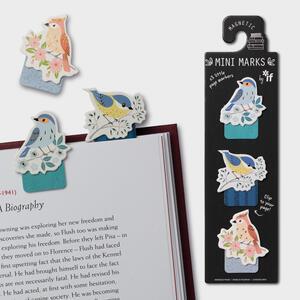 Mini-marks magnetic bookmarks | Birds
