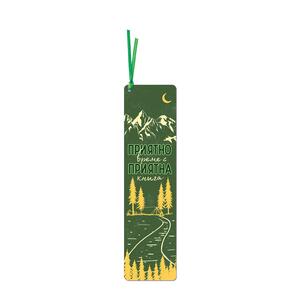 Bookmark with ribbon | Good times with a good book