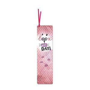 Bookmark with ribbon | Make your day amazing