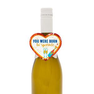Bottle card | You were born to sparkle
