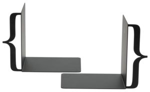 Metal bookends