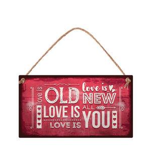 Love is old. Love is new. Love is all. Love is you