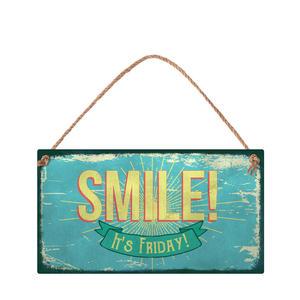 Табелка за стена | Smile! It's Friday!