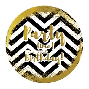 Card sign | Party time! It's your birthday