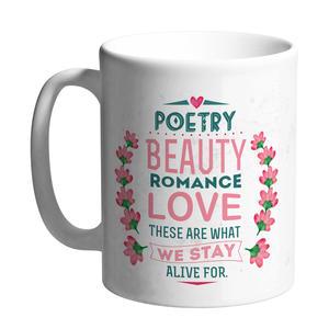 Ceramic mug Happy mugs | Poetry, Beauty, Romance, Love