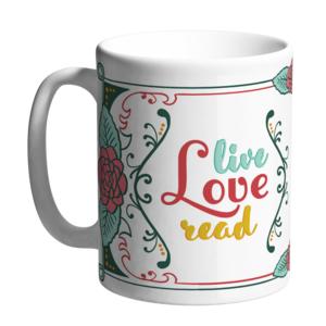 Керамична чаша Happy mugs | Live Love Read