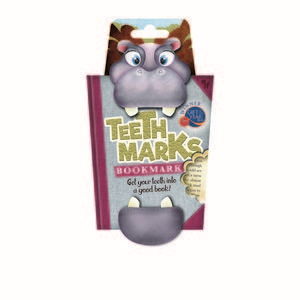 Teeth bookmark | Hippo