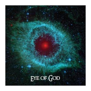 3D bookmark | Square card - The eye of God