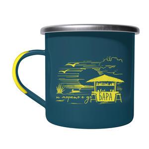 Enamel tin mug | ...and the sea is by the bar