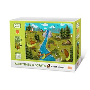 Puzzle | Kids Forest Animals Puzzle for Ages 3+ – 18 Pieces